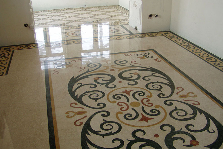 Панно з мармуру підлогу