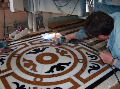 Мозаїчне панно з мармуру