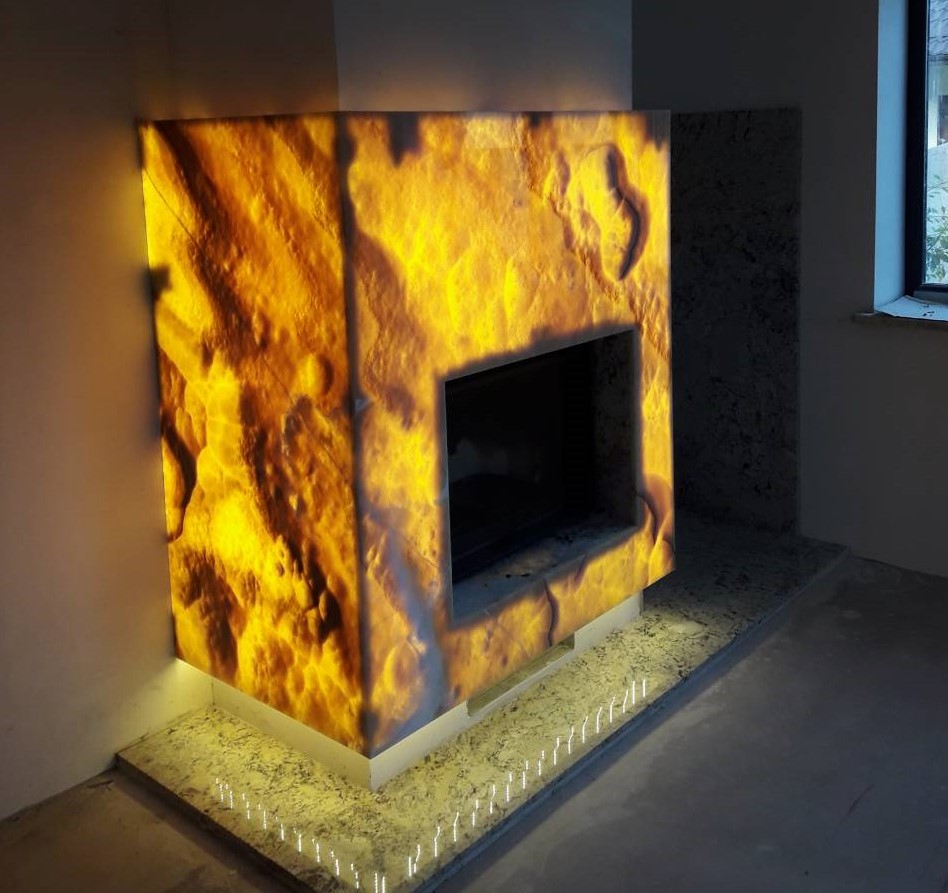 Оникс с подсветкой