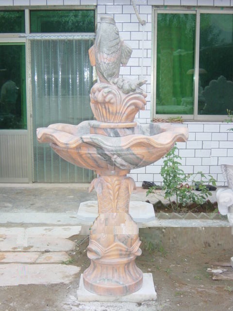 Фонтан из гранита