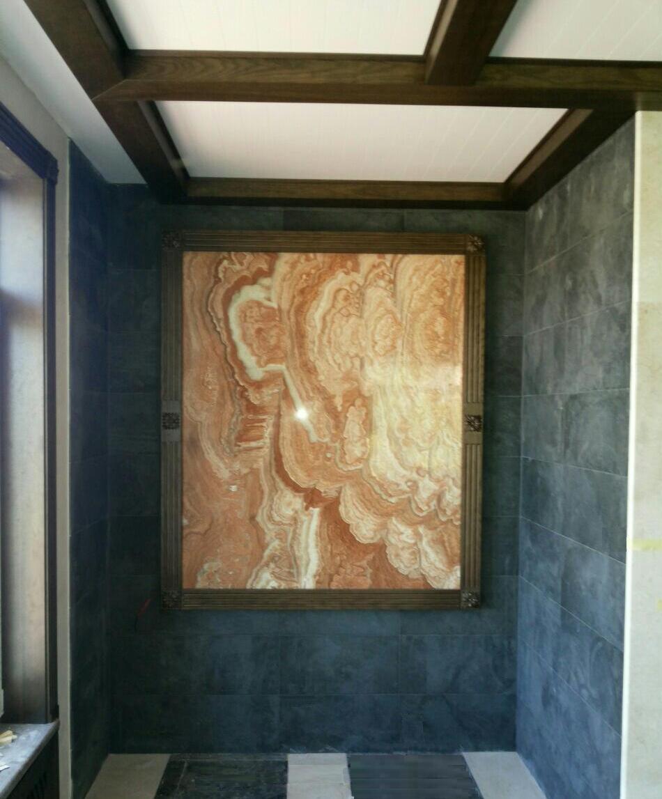 Водоспад мармурові стіни