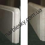 Фасонна обробка торця мармуру