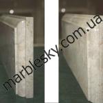 Обробка торця мармурової стільниці