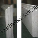 Обробка торця мармурового підвіконня