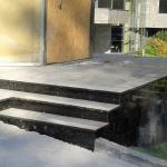 Лестничный марш, площадка из гранита