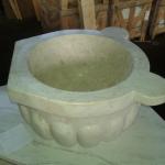 Мраморная фигурная курна