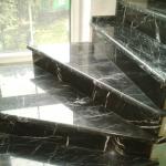 Лестницы из мрамора Киев, ступени из мрамора