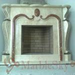 Мраморный камин в Киеве