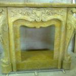 камін з мармуру різний