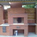 барбекю из кирпича